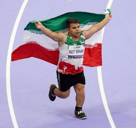 فولادمرد خوزستانی بازهم حماسه آفرید؛کسب مدال طلای مسابقات پارادوومیدانی توسط صادق بیت سیاح