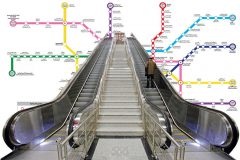 مشاهده آنلاین وضعیت پله‌برقی‌ها در متروی تهران از طریق پیام‌رسان «بله»