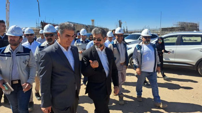 بازدید مدیرعامل ایمپاسکو و رئیس سازمان صمت استان از بخش‌های کلیدی جانجا