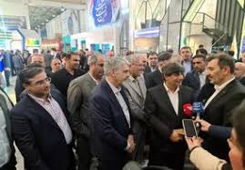 بازدید رئیس هیأت عامل ایمیدرو از غرفه چادرملو در نمایشگاه فولاد کیش