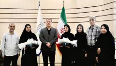 تقدیر مدیرعامل پتروشیمی پارس از دو برگزیده پزشکی عسلویه‌ای کنکور سراسری
