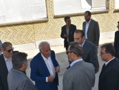 بازدید رئیس هیات عامل ایمیدرو از ظرفیت‌های صنعتی و معدنی شهرستان فسا استان فارس