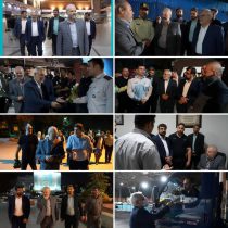 بازدید شبانه اعضای کمیته حقوقی و قضایی قرارگاه اجتماعی کلانشهر تهران از برخی زیرساخت های اجتماعی پایتخت