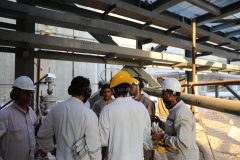 بخار فشار بالا وارد مجتمع پتروشیمی صدف خلیج‌فارس شد