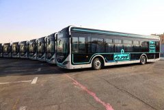 سومین خط اتوبوس در منطقه ۲۰ برقی‌سازی شد