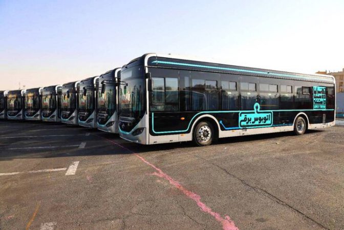 سومین خط اتوبوس در منطقه ۲۰ برقی‌سازی شد