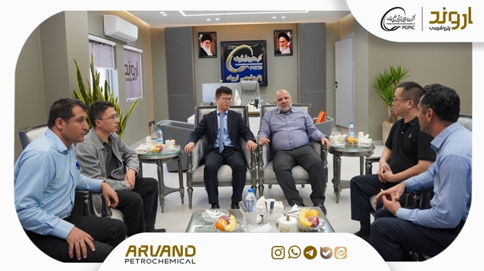 بازدید کارشناسان شرکت چینی «آنکان» از پتروشیمی اروند و بررسی راهکارهای فنی مشترک در حوزه کلرآلکالی