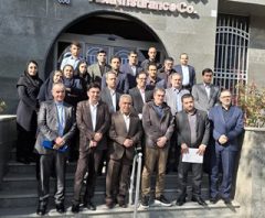 بازدید رئیس کل بیمه مرکزی از شعبه مرکزی بیمه آسیا در استان اردبیل