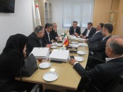 بازدید مدیران ارشد بانك صنعت و معدن از مدیریت استانی آذربایجان غربی این بانك