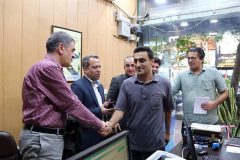 بازدید سرزده رئیس كل بیمه مركزی از برخی نمایندگی‌های بیمه استان مازندران