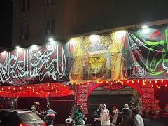 برپایی موکب‌های پذیرایی و طبخ سمنو به مناسبت شهادت حضرت زهرا(س) در منطقه ۷