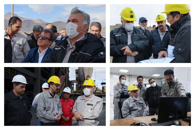 بازدید داریوش اسماعیلی از معادن و کارخانجات صبانور در همدان و بررسی آخرین وضعیت طرح‌های توسعه‌ای