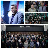 برگزاری مراسم گرامیداشت هفته بسیج در شهر فرودگاهی امام خمینی(ره