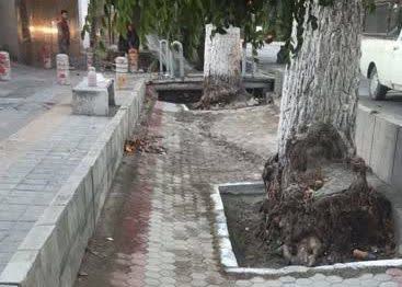 ساماندهی انهار خیابان شریعتی برای بهبود زیرساخت‌های شهری