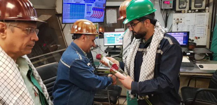 ️تقدیر و تشکر از تلاش کارگران بخش تولید در شیفت ایثار