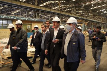 بازدید مدیرعامل بانک سینا از شرکت صنایع مس شهید باهنر کرمان