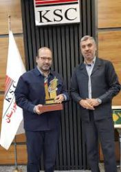 فرمانده حوزه مقاومت بسیج شهید بقایی از امین ابراهیمی مدیرعامل شرکت فولاد خوزستان تقدیر نمود