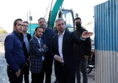 اجرای بیش از ۷ هزار متر خط‌کشی محوری در منطقه ۵