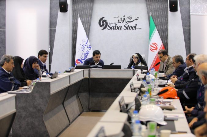 بازدید مشاور رئیس‌جمهور در امور همکاری‌های اقتصادی از شرکت صبا فولاد خلیج فارس