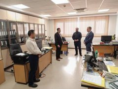 بازدید سرزده مدیرعامل بیمه آسیا از واحدهای مدیریت درمان و تقدیر از تلاش کارکنان در روز تعطیل