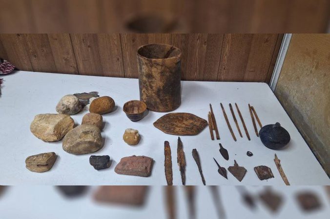 کشف اشیاء میلیاردی عتیقه در مترو