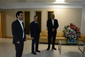 دیدار جمعی از مدیران ارشد بانك صنعت و معدن با همكاران معاونت مالی و بین الملل به مناسبت روز حسابدار