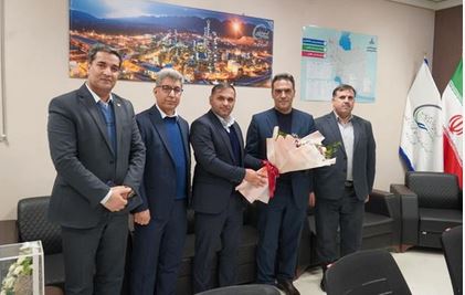 دیدار مدیر شعب بانک صادرات استان با مدیرعامل پتروشیمی ایلام