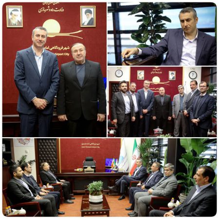 دیدار سرپرست شهر فرودگاهی امام خمینی(ره) با نماینده مردم تبریز، آذرشهر و اسکو در مجلس شورای اسلامی