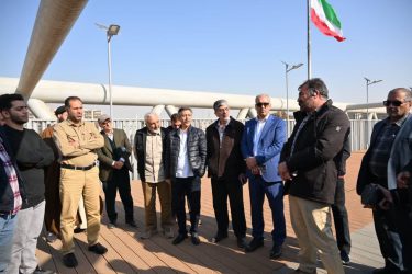 نخستین بازدید گروهی نخبگان و بزرگان شمیران از ابر پروژه های شهری تهران