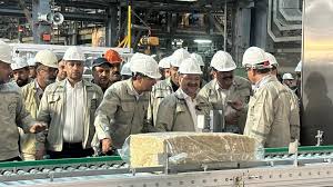 انجام تست عملیاتی ناحیه پایانی پتروشیمی صدف خلیج‌فارس با حضور مدیرعامل هلدینگ خلیج‌فارس