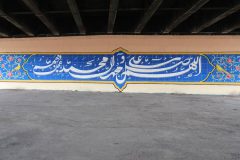 پل‌های بزرگراه شهید کاظمی به دیوارنگاره‌های ملی و مذهبی آراسته شد