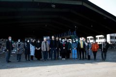 بازدید علمی از تصفیه‌خانه خلیج فارس و مرکز دفن پسماند آرادکوه