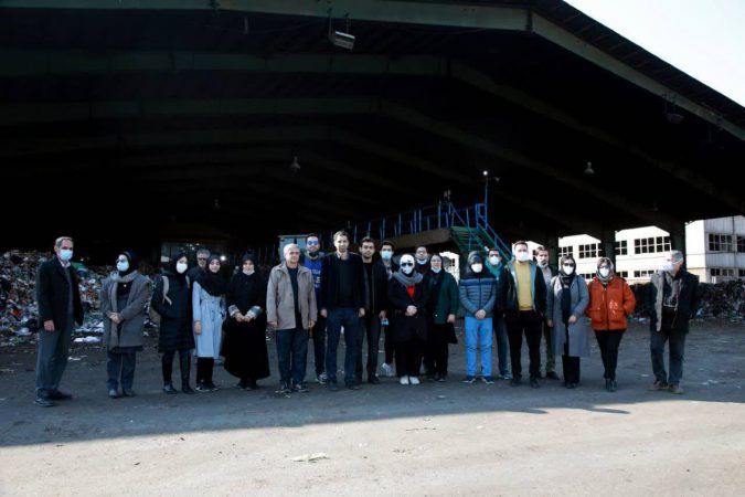 بازدید علمی از تصفیه‌خانه خلیج فارس و مرکز دفن پسماند آرادکوه