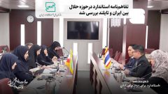 تفاهم‌نامه استاندارد درحوزه حلال بین ایران و تایلند بررسی شد