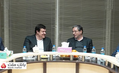 نشست مشترك مدیرعامل بانك ملت و استاندار آذربایجان‌غربی با موضوع حمایت از تولید و اشتغال