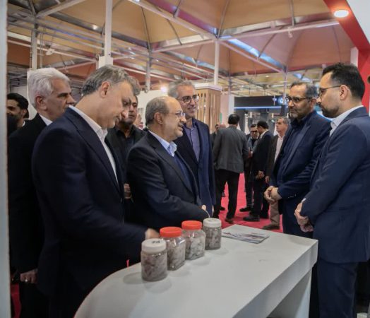 معاون معدنی وزیر صمت از غرفه ایمپاسکو بازدید کرد