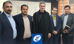 بازدید رئیس کل بیمه مرکزی از مجتمع شیراز بیمه معلم