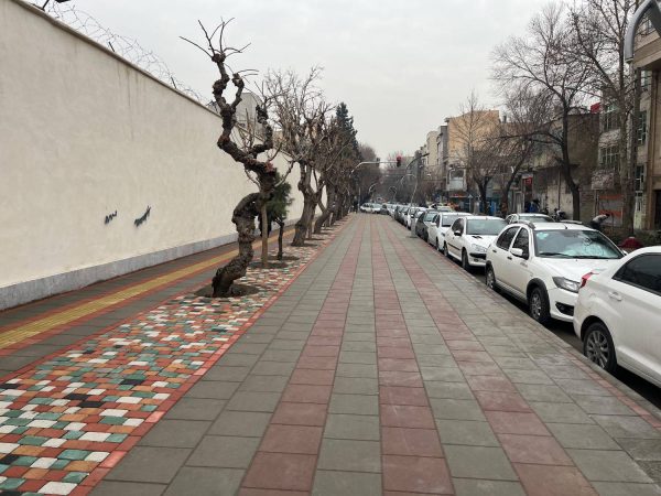 در منطقه۹ انجام شد؛ پیاده راه شمالی خیابان تفرش آماده بهره برداری