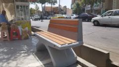 بلوار میرداماد به نیمکت‌های جدید مجهز شد