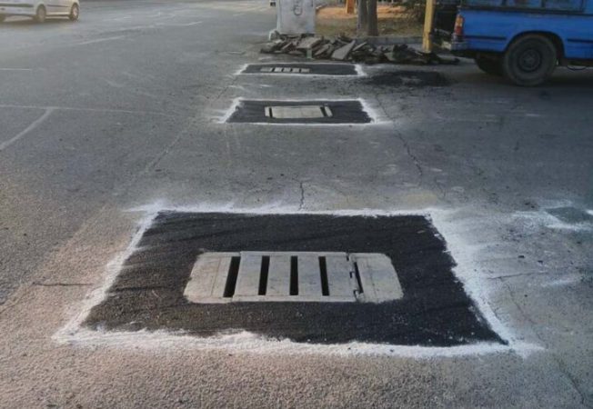 ساماندهی دریچه‌های معابر در منطقه ۲۰