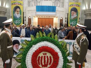 تجدیدمیثاق مدیرعامل و کارکنان پالایشگاه نفت تهران با آرمان‌های امام راحل