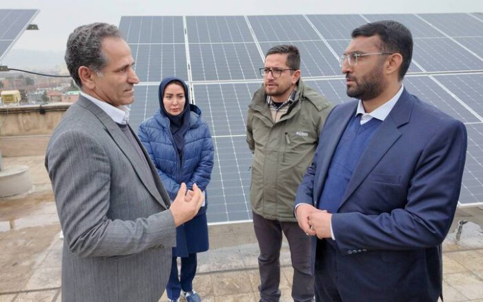 سومین نیروگاه خورشیدی منطقه ۹ افتتاح شد