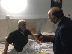 مدیرعامل بیمه دی به دیدار جانبازان مرکز امام علی (ع) ساری رفت