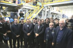 افتتاح کارخانه کنسانتره آهن بهاباد با حضور وزیر صمت و رییس هیأت عامل ایمیدرو