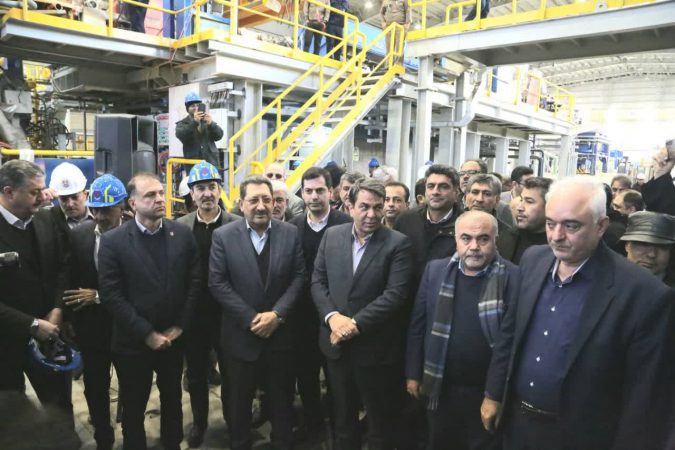 افتتاح کارخانه کنسانتره آهن بهاباد با حضور وزیر صمت و رییس هیأت عامل ایمیدرو