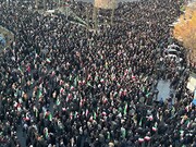 *برگزاری اجتماع بزرگ مردمی عزاداران شهادت رهبر معظم انقلاب و برپایی دسته عزاداری*