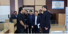 بازدید مدیرعامل از نحوه فعالیت شعبه کشیک مرکزی بانک توسعه صادرات ایران