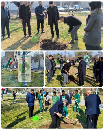 پویش ملی درختکاری «به یاد سرو، به نام ایران» دربوستان شهید دستواره قبله تهران