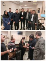 بازدید سرزده مدیرعامل بانک سپه از شعبه سهروردی جنوبی