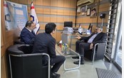 بازدید رئیس هیئت‌مدیره بانک سینا از شعب مدیریت منطقه گیلان